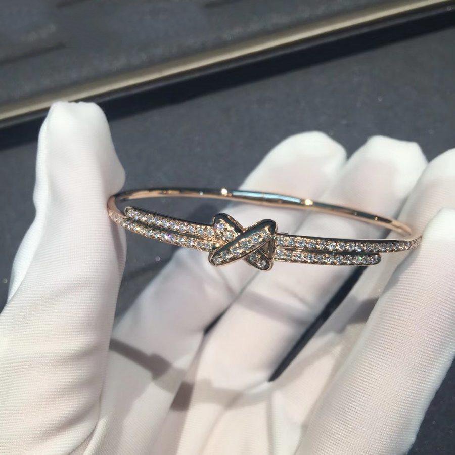 [BLAUE TRÄNEN]JEUX DE ARMBAND DIAMANTEN ROTGOLD