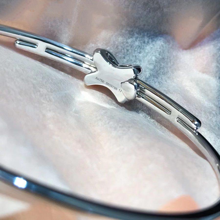 [BLAUE TRÄNEN]JEUX DE ARMBAND SILBER DIAMANTEN