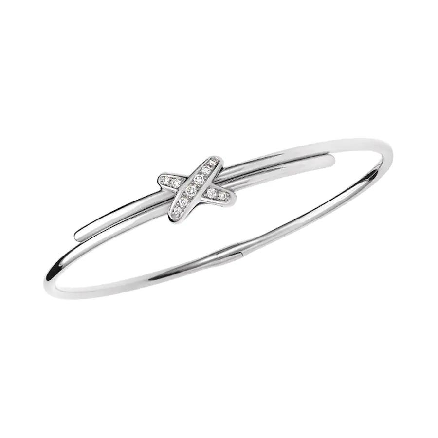 [BLAUE TRÄNEN]JEUX DE ARMBAND SILBER DIAMANTEN