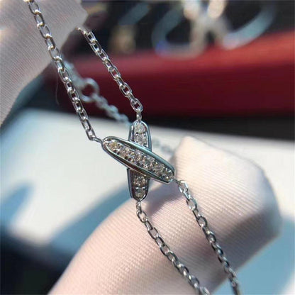 [BLAUE TRÄNEN]JEUX ARMBAND DIAMANT