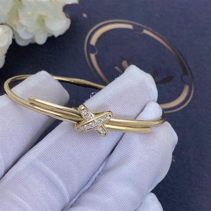 [BLAUE TRÄNEN]JEUX DE ARMBAND GOLD DIAMANTEN