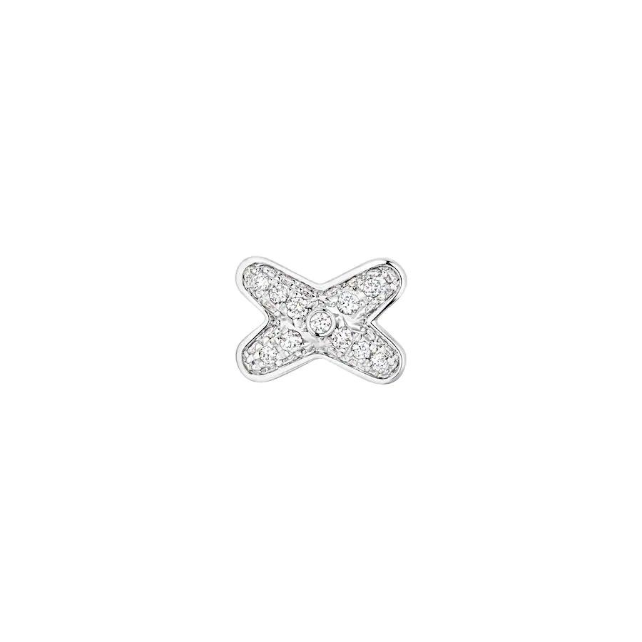 [BLAUE TRÄNEN]JEUX DE SILBER DIAMANT OHRRINGE