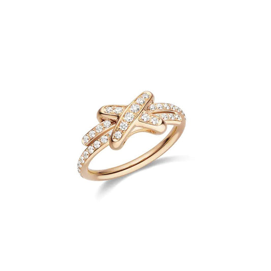 [BLAUE TRÄNEN] RINGE ROSÉGOLD DIAMANT