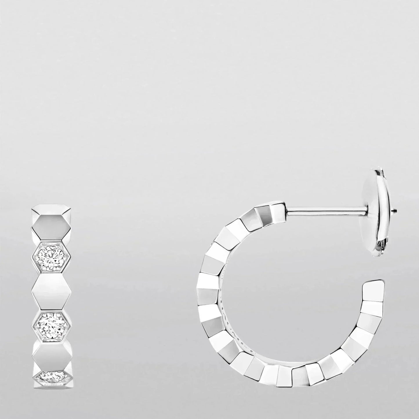 [BLUE TEARS]Ring in Form eines vierblättrigen Kleeblatts mit hohlem Design