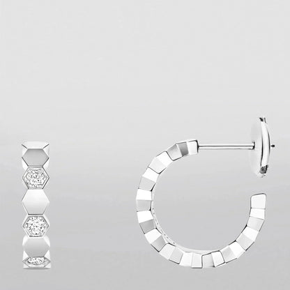 [BLUE TEARS]Ring in Form eines vierblättrigen Kleeblatts mit hohlem Design