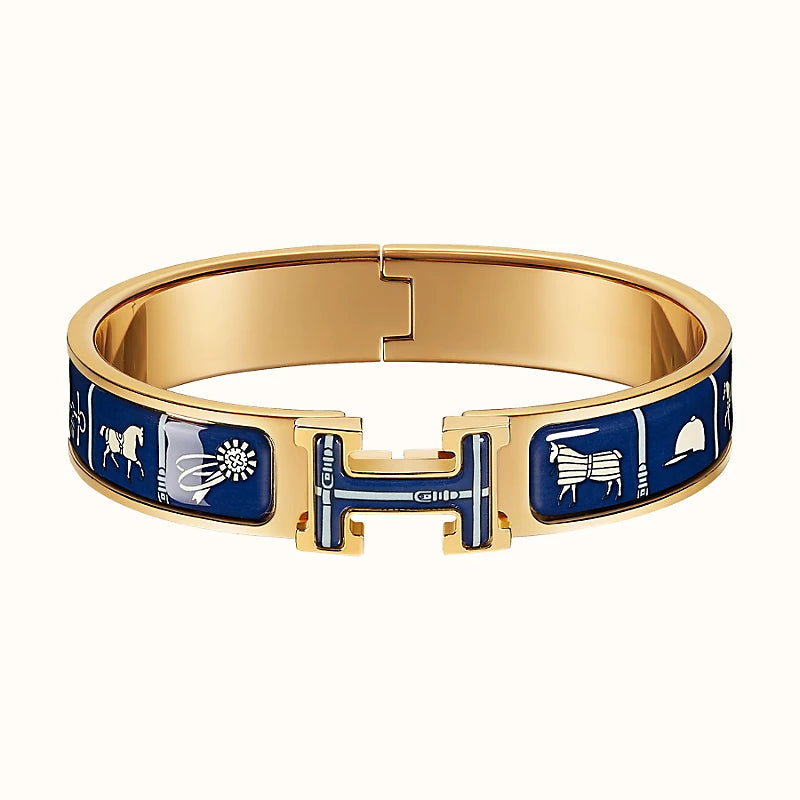 [BLAUE TRÄNEN]H COUVERTURES DUNKELBLAUES ARMBAND