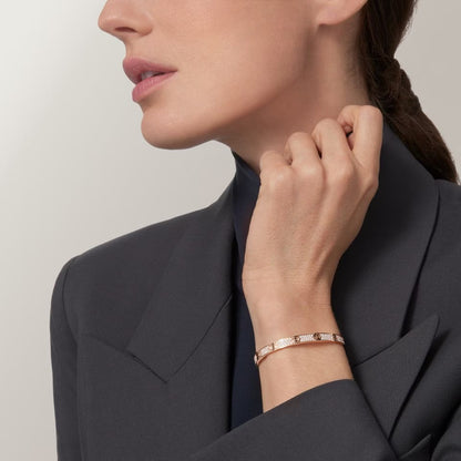 [Blue Tears Jewelry]LOVE BRACELET 4.8MM DIAMOND-PAVED