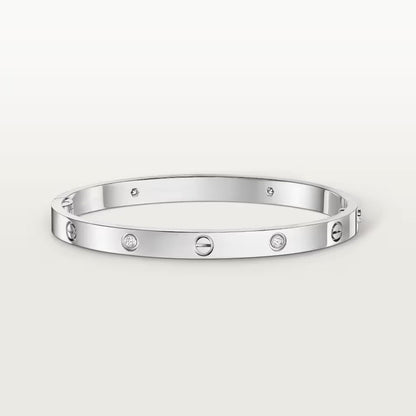 [Blue Tears Jewelry]LOVE BRACELET 4.8MM 4 DIAMONDS
