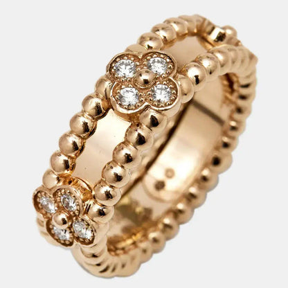 [BLAUE TRÄNEN]PERLEE DIAMANTRING