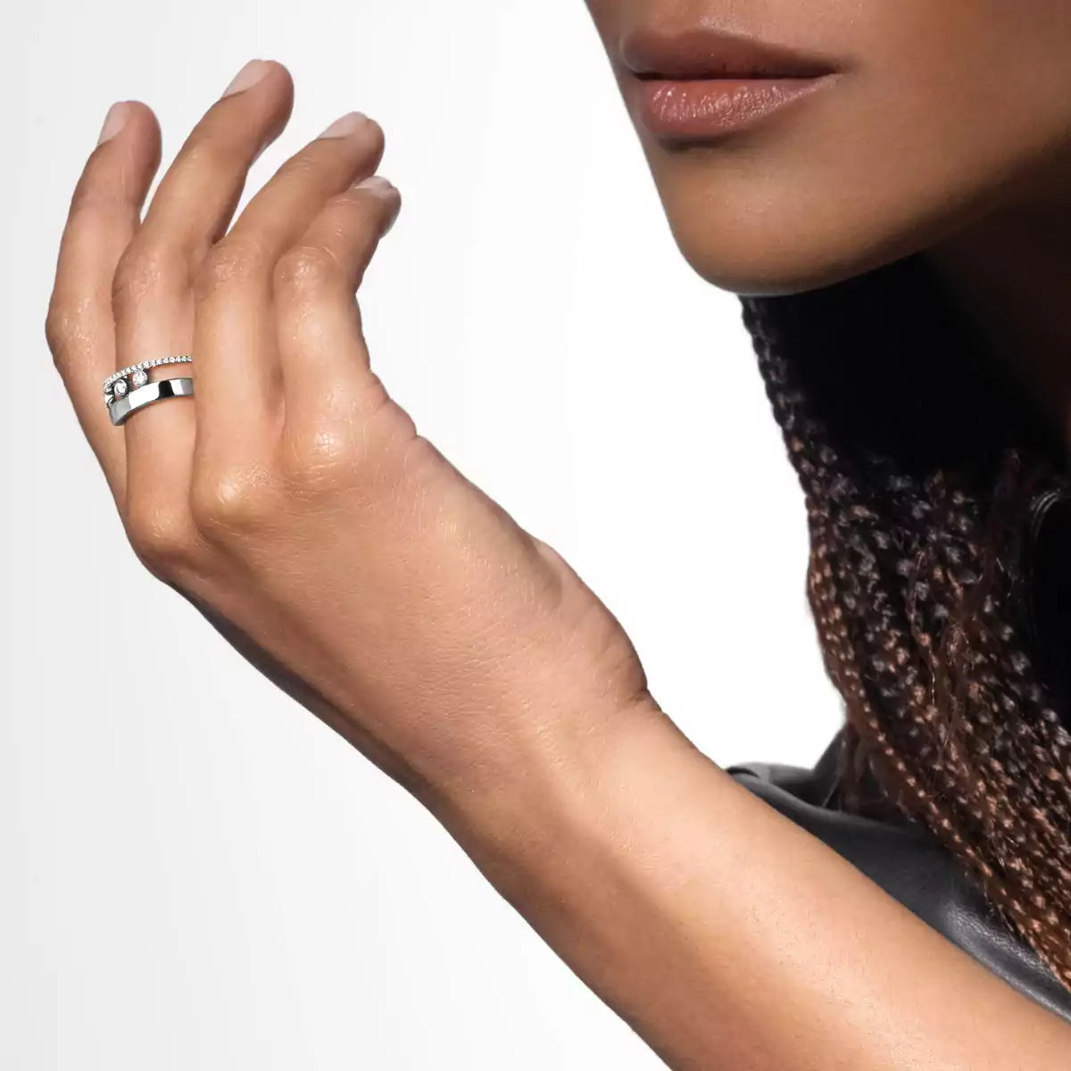 [Blue Tears Jewelry] Move Romane Diamond Ring
