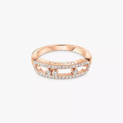 [Blue Tears Jewelry] Baby Move Gold Diamond Pave_ Ring