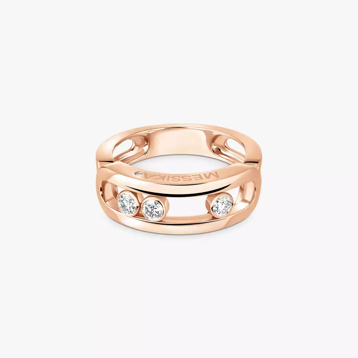 [Blue Tears Jewelry] MoveGold Diamond Ring