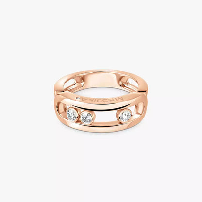 [Blue Tears Jewelry] MoveGold Diamond Ring