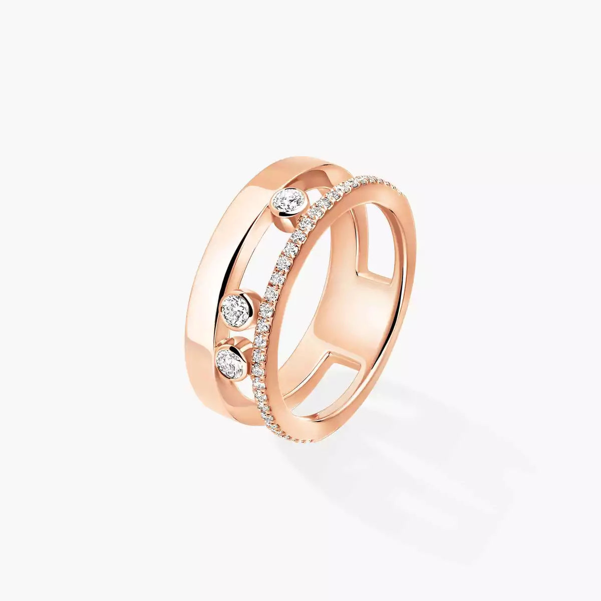 [Blue Tears Jewelry]Move Romane Diamond Ring