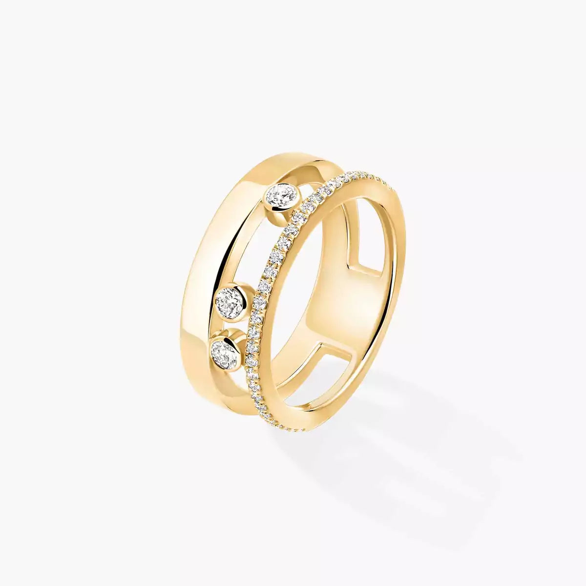 [Blue Tears Jewelry]Move Romane Diamond Ring