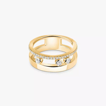 [Blue Tears Jewelry]Move Romane Diamond Ring