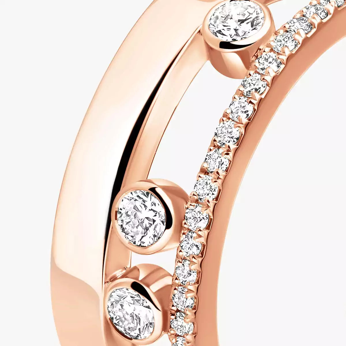 [Blue Tears Jewelry]Move Romane Diamond Ring