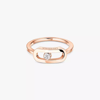 [Blue Tears Jewelry]Move Uno Diamond Ring in Gold