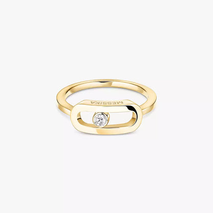 [Blue Tears Jewelry]Move Uno Diamond Ring in Gold