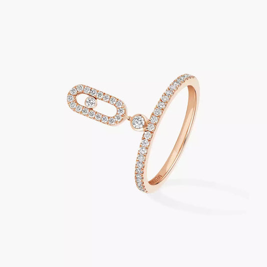 [Blue Tears Jewelry] Move Uno Diamond Ring