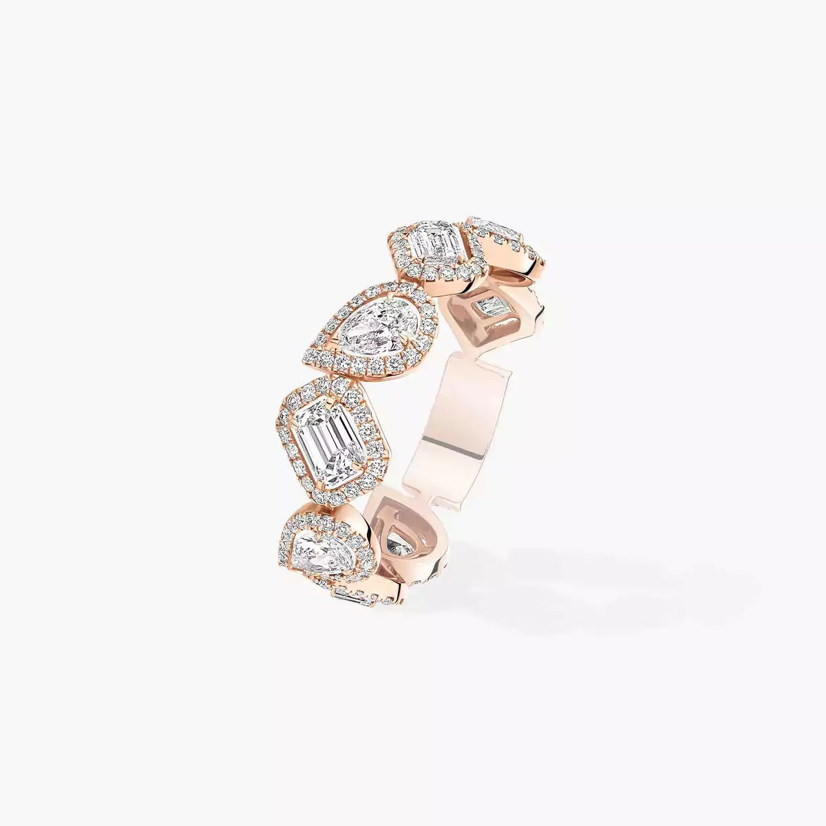 [Blue Tears Jewelry]Diamond Wedding Ring My Twin