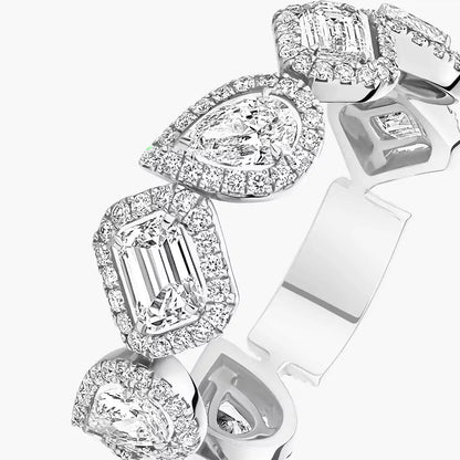 [Blue Tears Jewelry] Diamond Wedding Ring My Twin