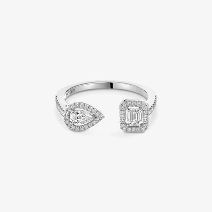 [Blue Tears Jewelry]My Twin Toi Gold Diamond Ring
