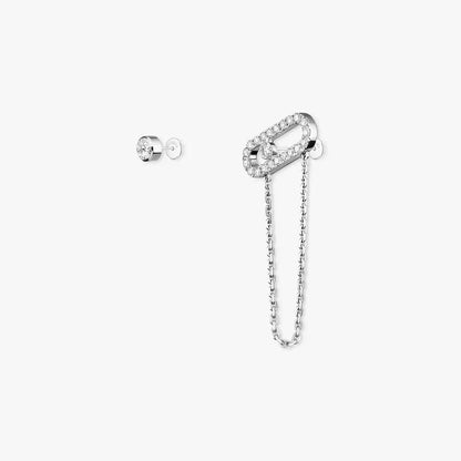 [Blue Tears Jewelry]Move Uno Diamond Earrings