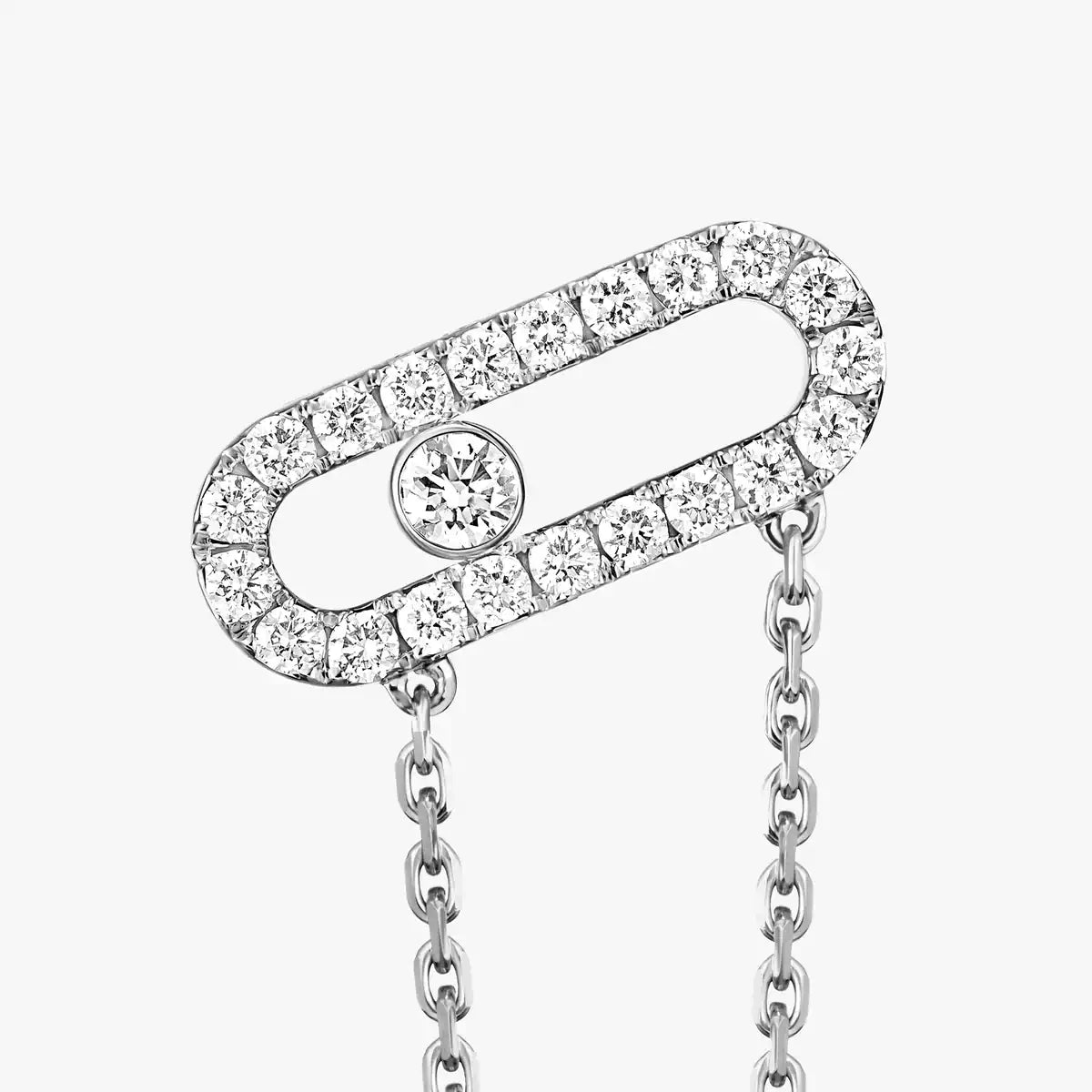 [Blue Tears Jewelry]Move Uno Diamond Earrings