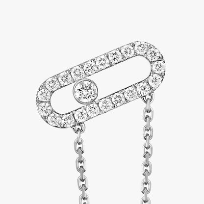 [Blue Tears Jewelry]Move Uno Diamond Earrings