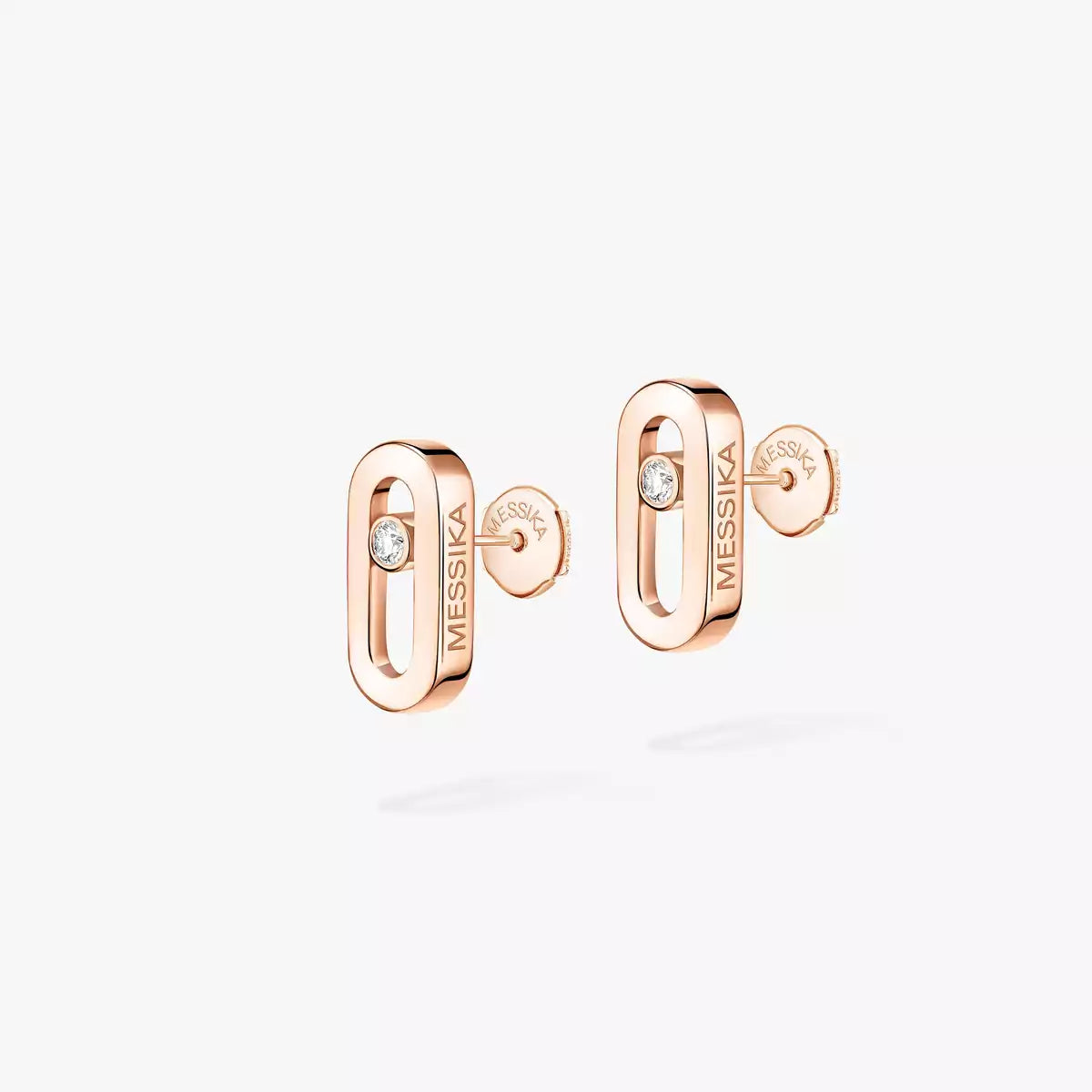 [Blue Tears Jewelry]Move Uno Diamond Stud Earrings