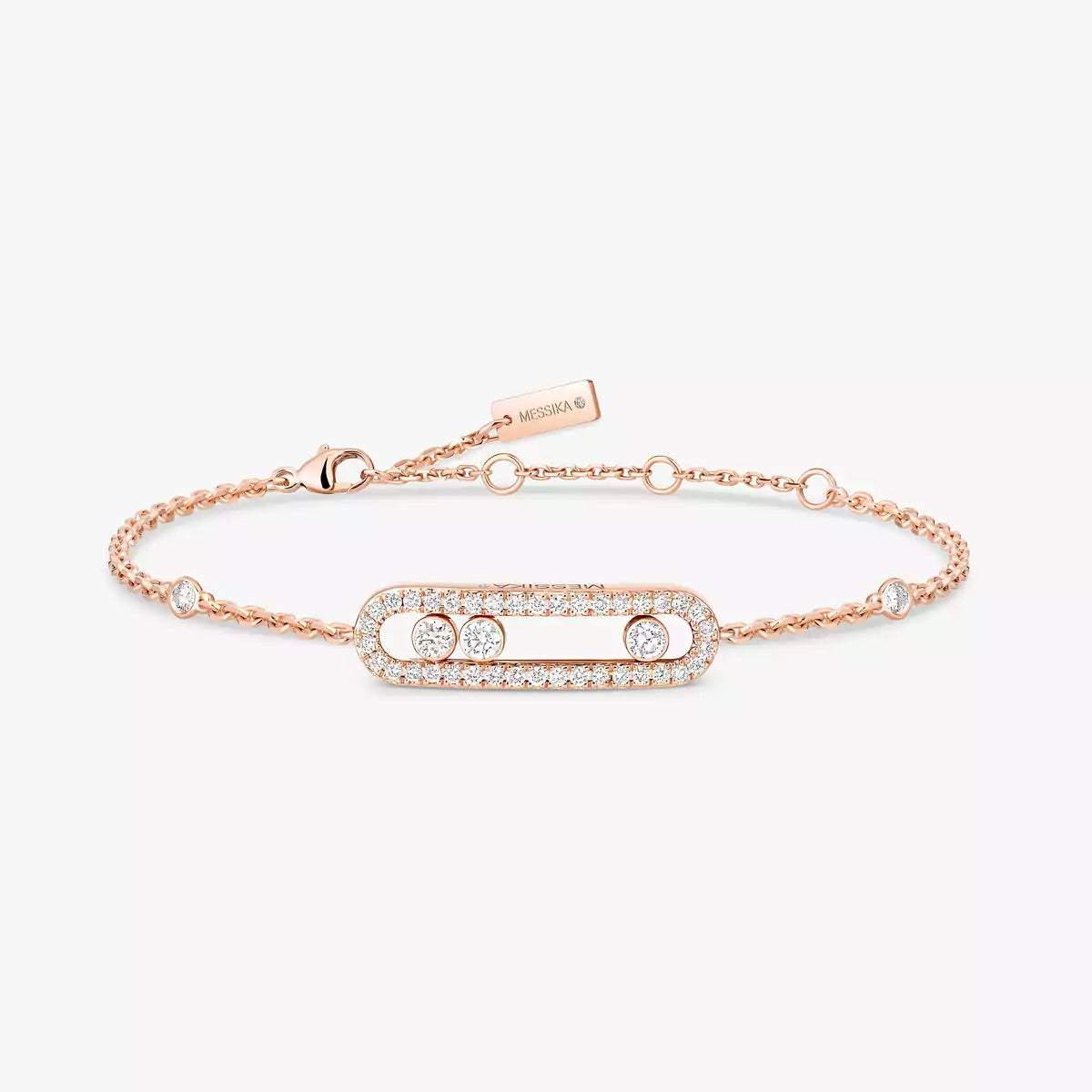 [Blue Tears Jewelry]Pavé Baby Move Diamond Bracelet