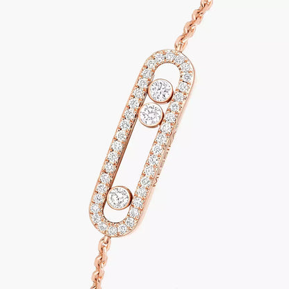 [Blue Tears Jewelry]Pavé Baby Move Diamond Bracelet