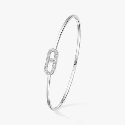 [Blue Tears Jewelry]Move Uno pav¨¦ flex bangle medium