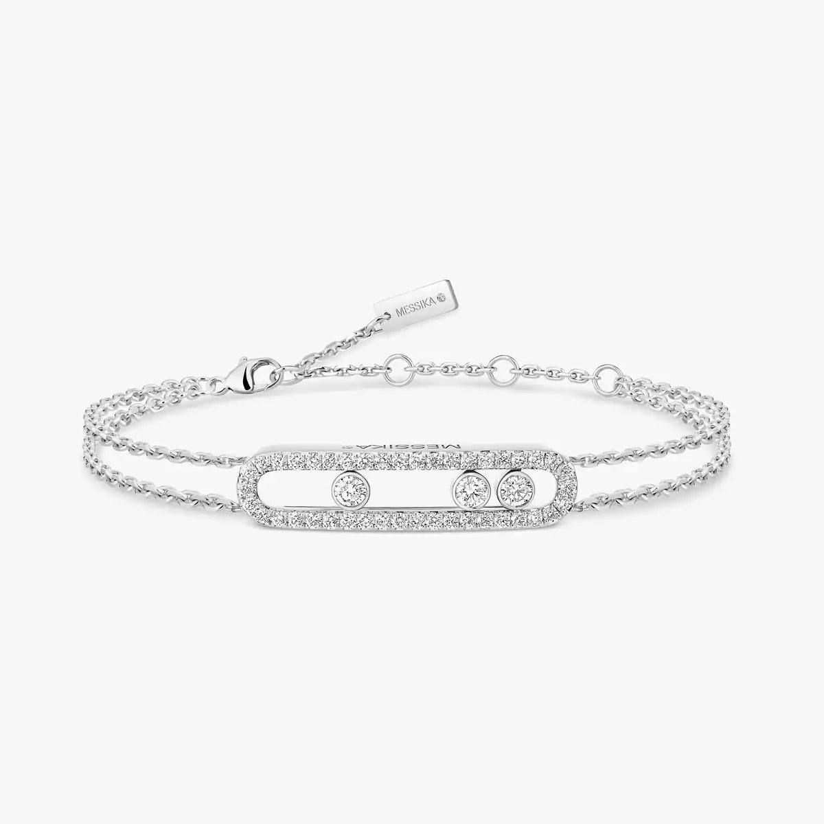 [Blue Tears Jewelry] Move Classique pavé bracelet