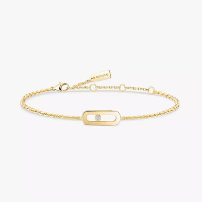 [Blue Tears Jewelry]Move Uno Diamond Bracelet
