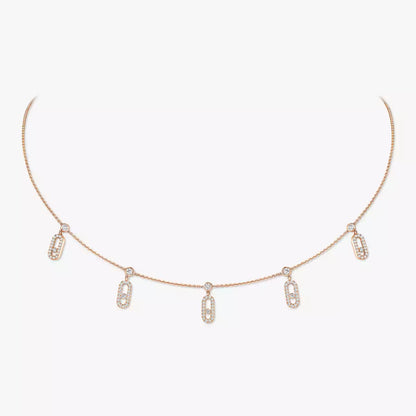 [Blue Tears Jewelry]Move Uno Necklace
