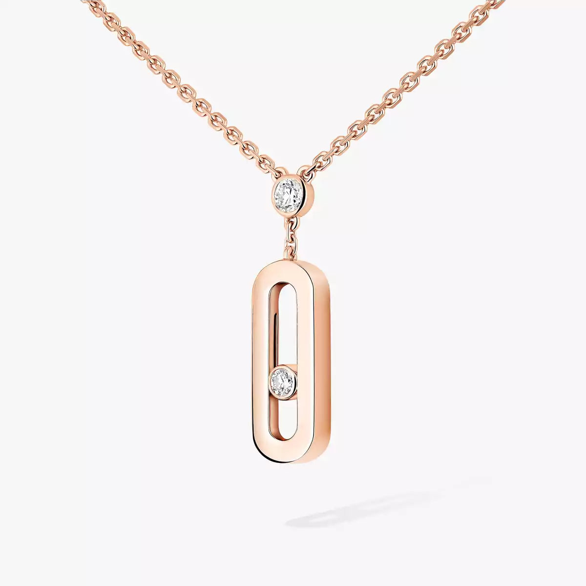 [Blue Tears Jewelry] Move Uno Gold Diamond Long Necklace