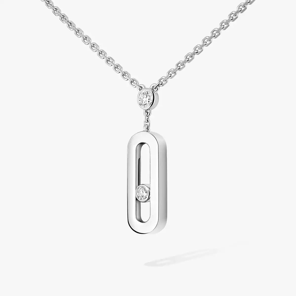 [Blue Tears Jewelry] Move Uno Gold Diamond Long Necklace