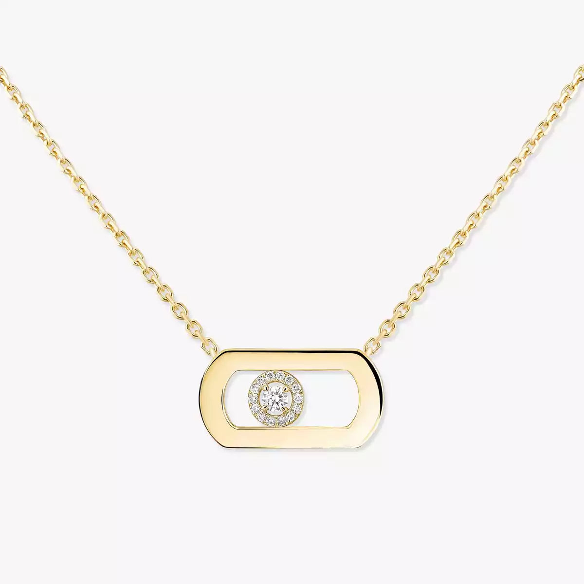[Blue Tears Jewelry]So Move Diamond Necklace in Gold