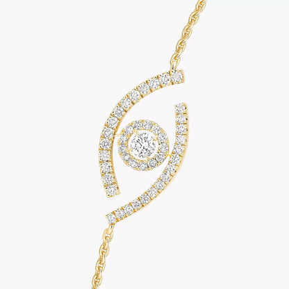 [Blue Tears Jewelry]Lucky Eye Pave-Set Diamond Bracelet
