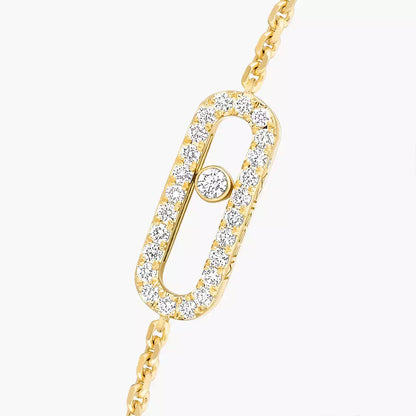 [Blue Tears Jewelry]Move Uno Diamond Bracelet