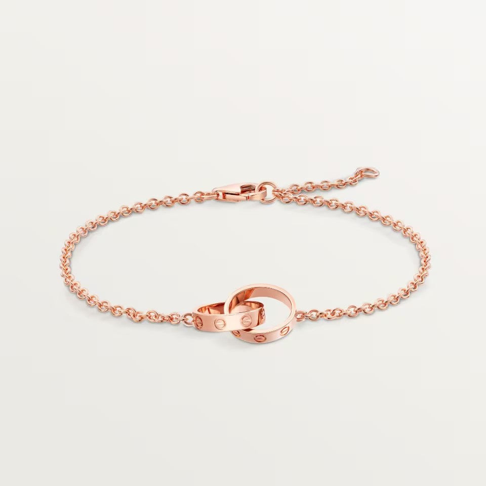 [Blue Tears Jewelry]LOVE BRACELET DOUBLE RING