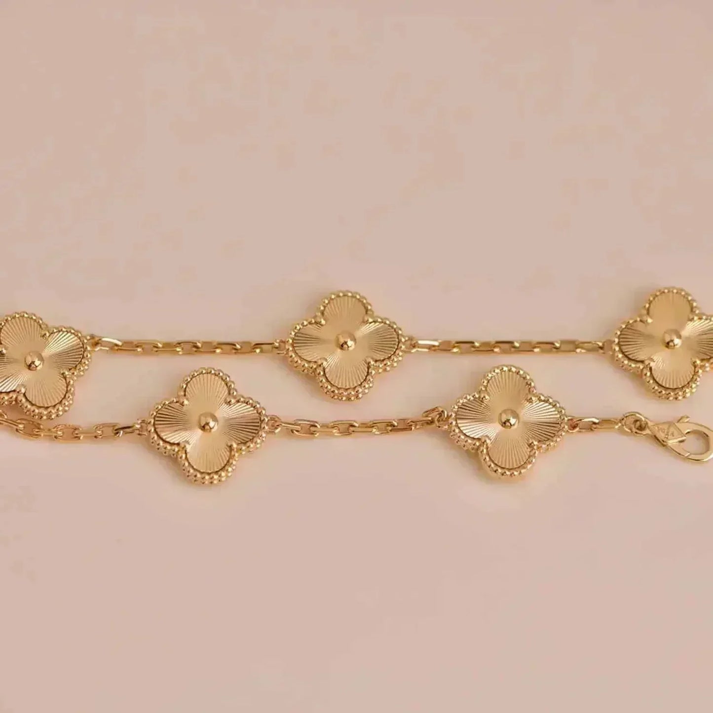 [BLUE TEARS] CLOVER 5 MOTIF LASER BRACELET COLLECTION