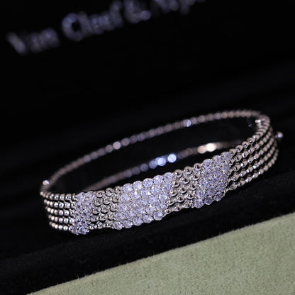 [Blue Tears Jewelry]  FIVE-ROW DIAMOND BRACELET