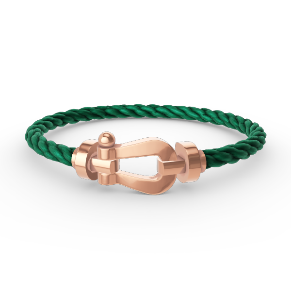 [BLUETRÄNEN]FORCE GROSSES HUFEISENARMBAND OHNE DIAMANT ROSÉGOLD