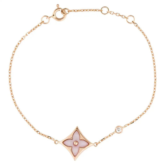 [BLUE TEARS]STAR 1 DIAMANT ROSÉGOLDARMBAND