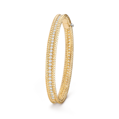 [BLAUE TRÄNEN]PERLEE DIAMANTEN ARMBAND 1 REIHE 