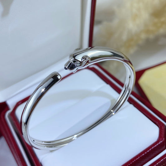 [ブルーティアーズ]パンテール シルバー オープンブレスレット