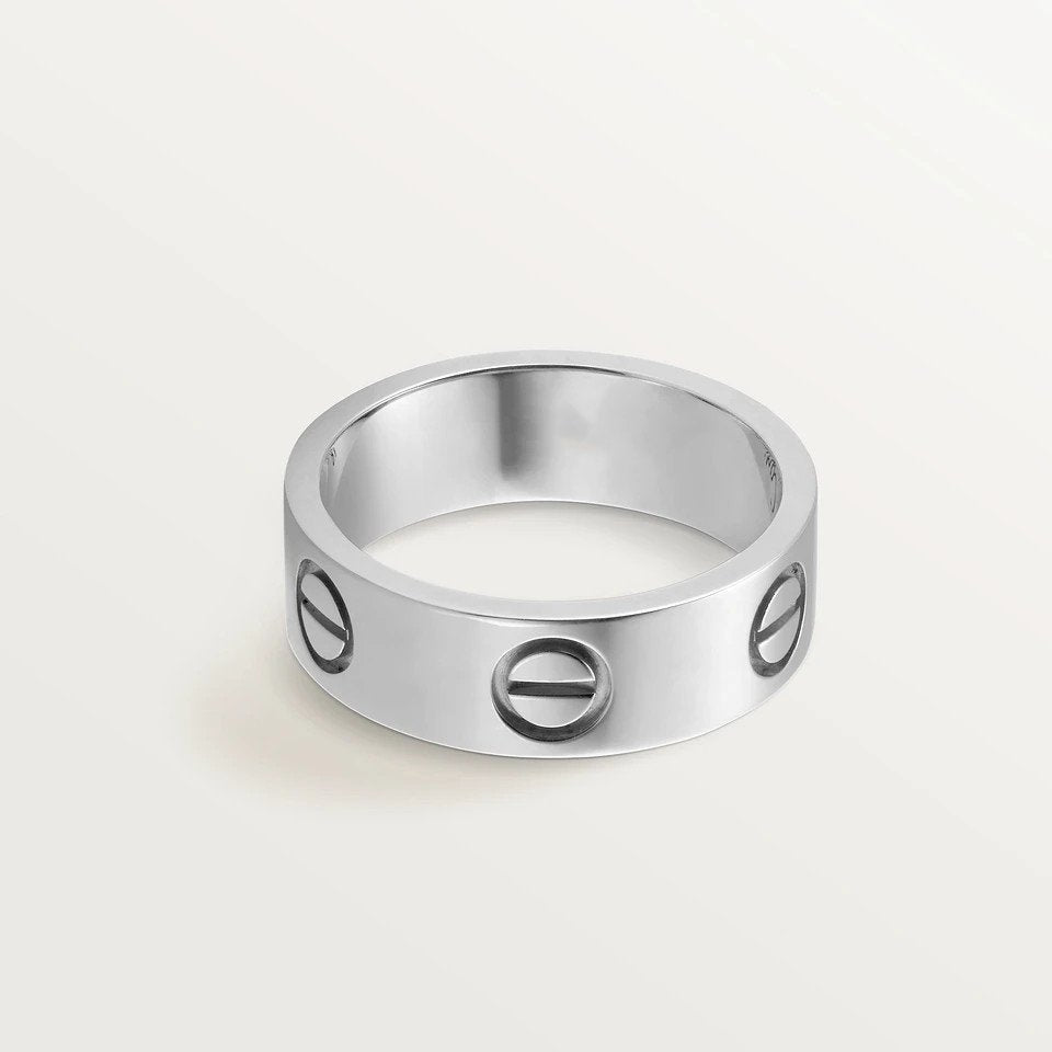 [BLAUE TRÄNEN] LIEBESRING 5,5 MM OHNE DIAMANT 